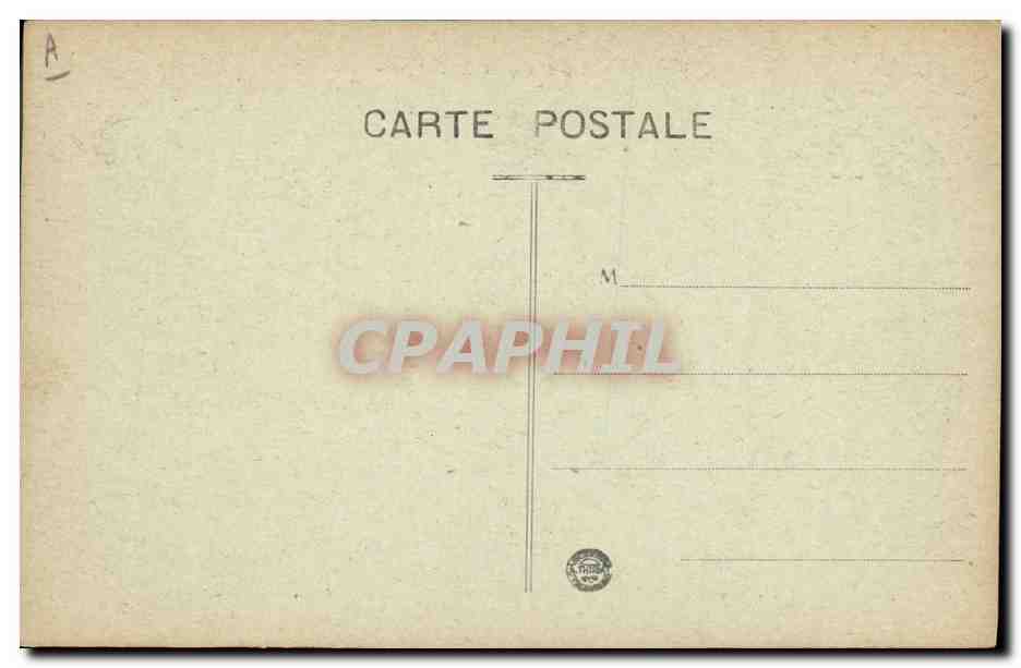 CPA Salon au 18eme  — Verso