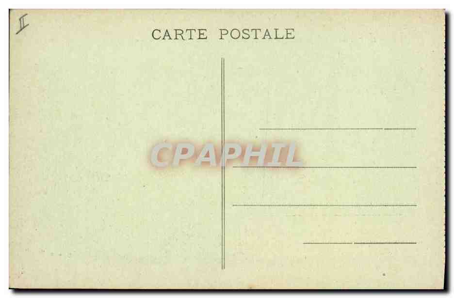 CPA Cherbourg au 15eme Vue generale Le chateau fort  — Rückseite