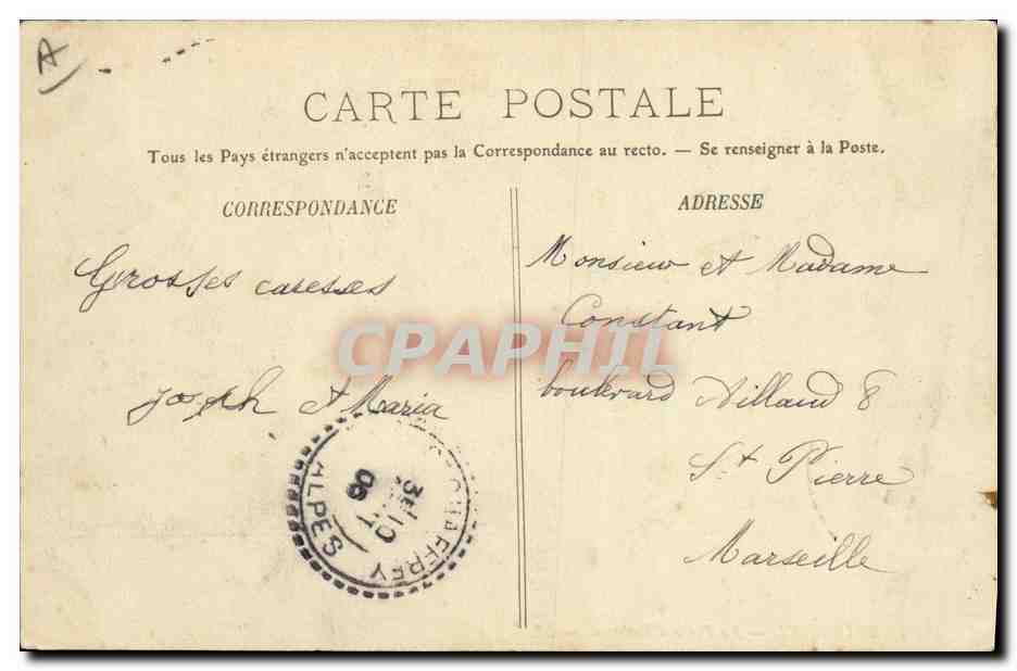 BRIANÇON — La Porte d'Embrun — LL. — N° 565 — Verso