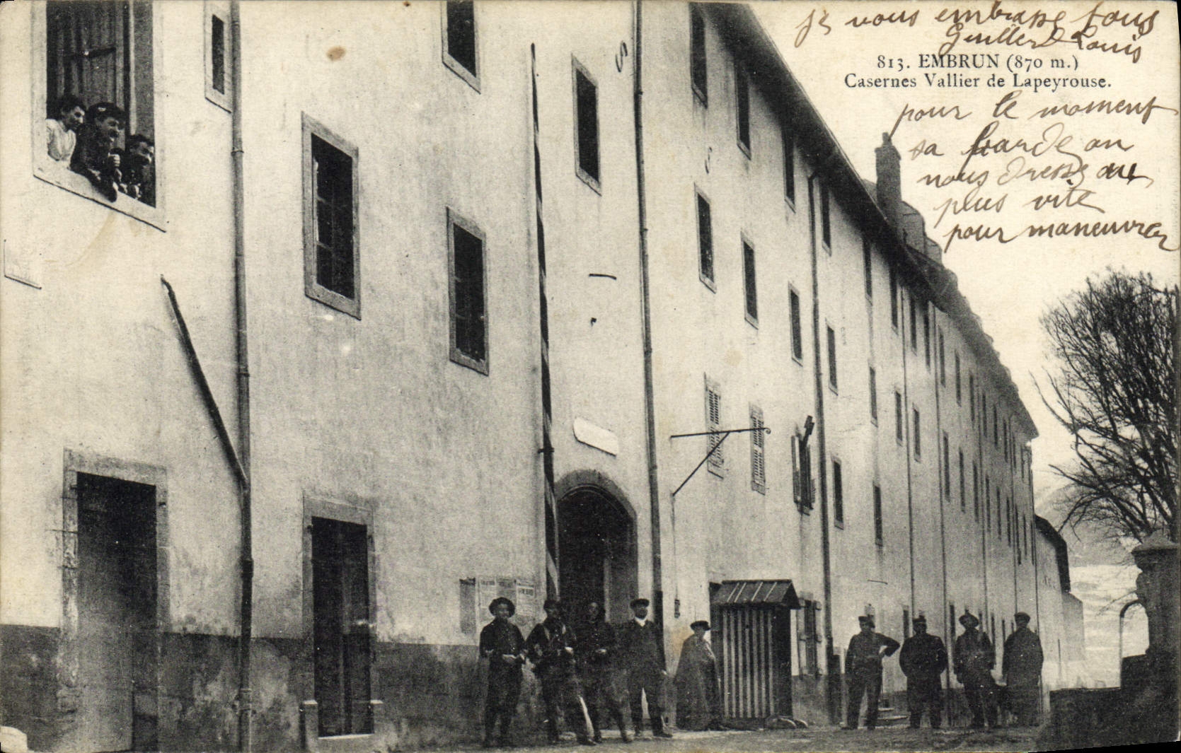 Embrun (870 m.) — Casernes Vallier de Lapeyrouse — éditeur Quintin