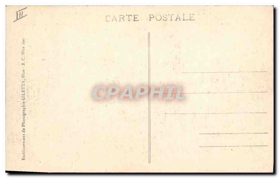Alpins sur la Cime du Diable (A.-M.), alt. 2686m — Éditeur : Etablissement de Photographie GILLETTA, Nice — Reverso