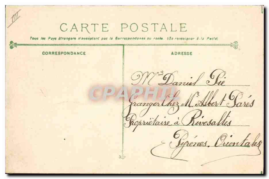 Bateau de guerre Latouche-Treville — Rade de Salines, Hyères — éditeur non visible — Reverso
