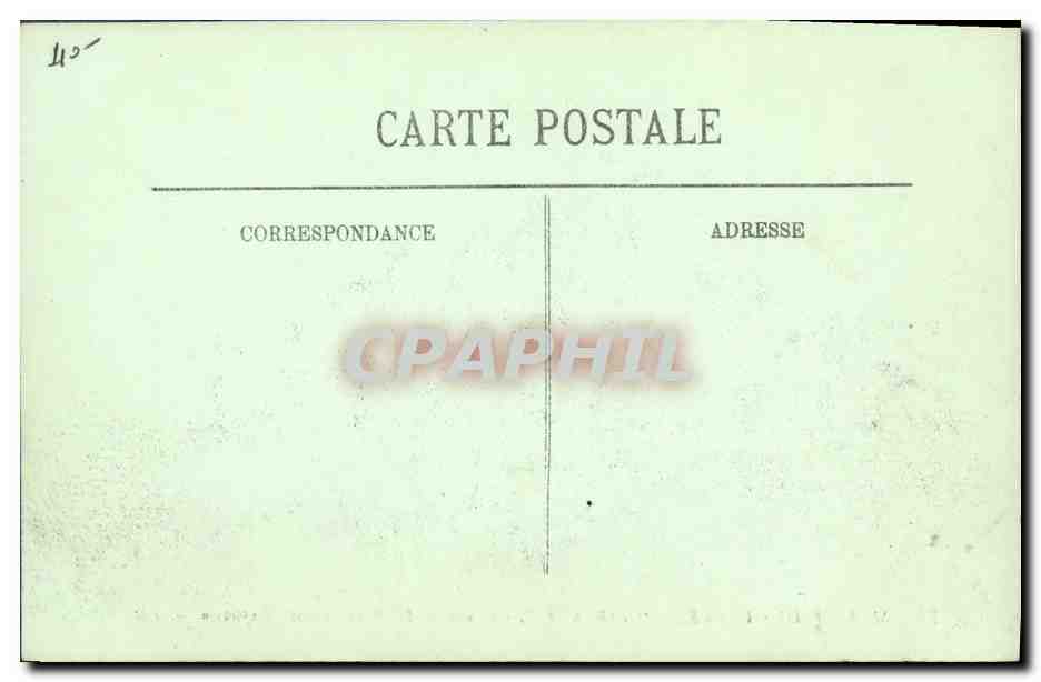 Marine de guerre — "Liberté", cuirassé de 1er rang, avant l'explosion — LL n°71 — Verso