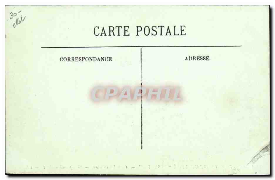 CPA Bateau Catastrophe du cuirasse Liberte Apres l'explosion — Verso
