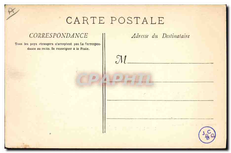 Le "LATOUCHE-TRÉVILLE" Croiseur Cuirassé — Phototyp E. Lacour — Marseille, n° 2596 — Verso