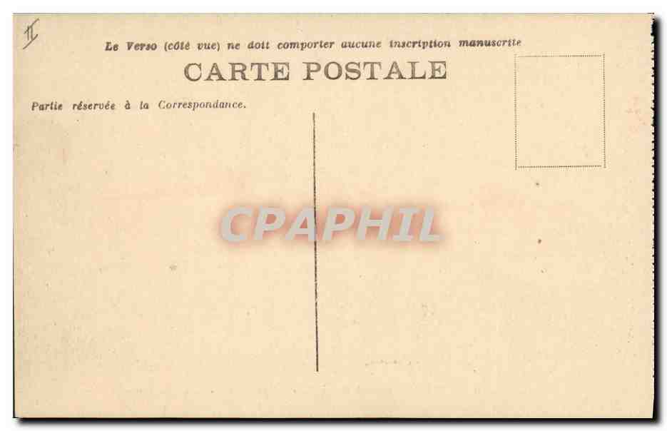 CPA Bateau Mulhouse Croiseur leger — Verso