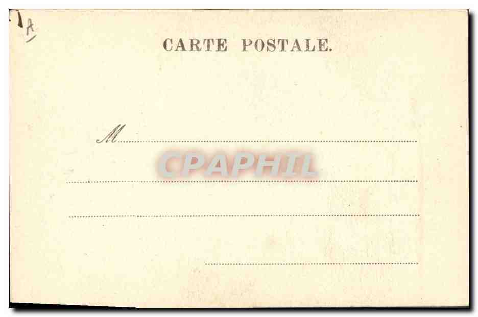 Sarah Bernhardt (Pauline Blanchard) — portrait en buste — éditeur non identifié — Achterkant