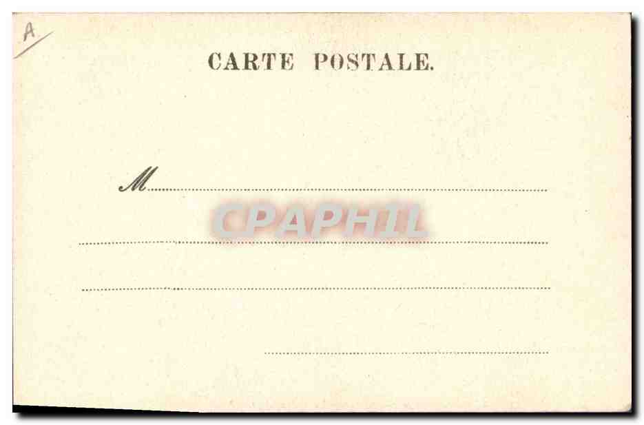Sarah Bernhardt — en costume de Hernani — éditée par CPAPHIL — Verso