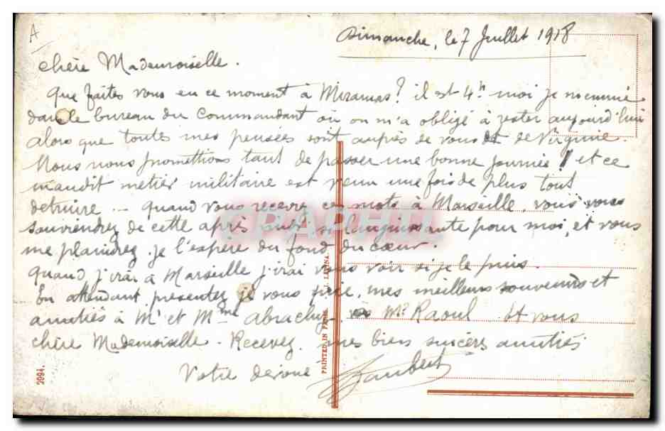 CPA Folklore Alsace En Alsace reconquise Enfants d'Alsace et de Lorraine — Verso