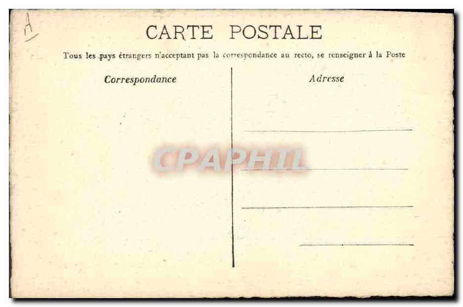 CPA Folklore Alsace Enfants Kamarade — Verso