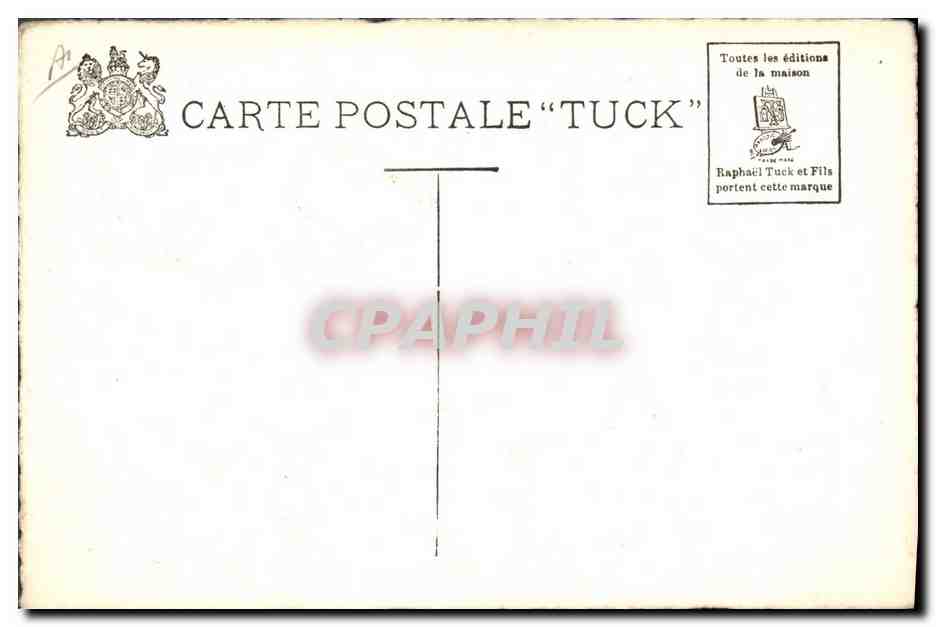 CPA Folklore Alsace Enfants Paques Poussins — Verso