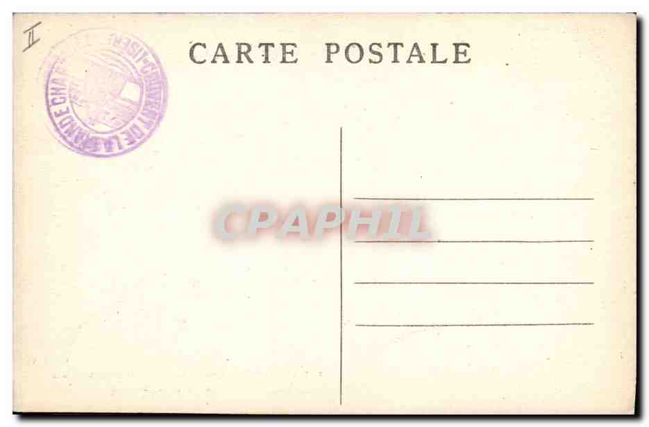 CPA Bibliotheque Dauphine Couvent de la Grande Chartreuse — Rückseite