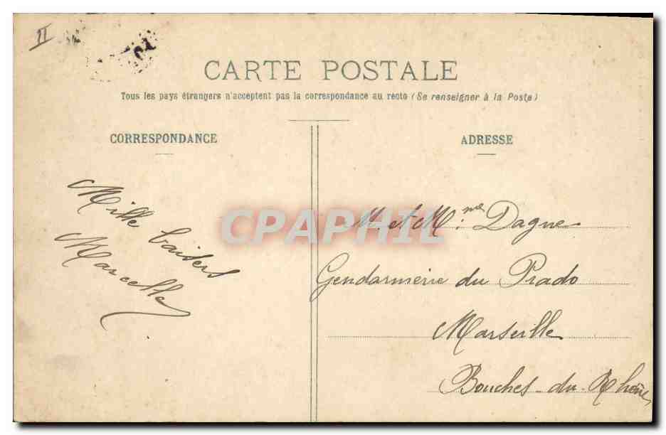CPA Pithiviers en 1540  — Verso