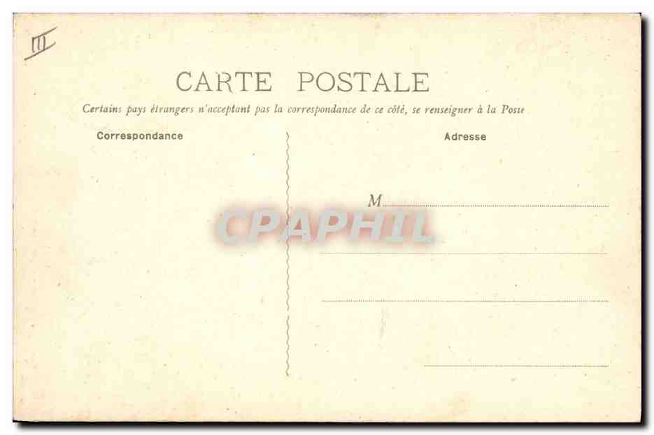 CPA Gaillon Plan  — Verso