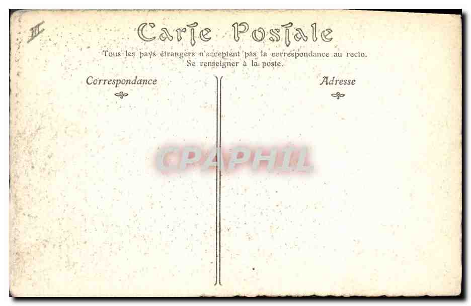 Caen — Abbaye d'Ardenne — Éditeur non identifié, n° 58 — Verso