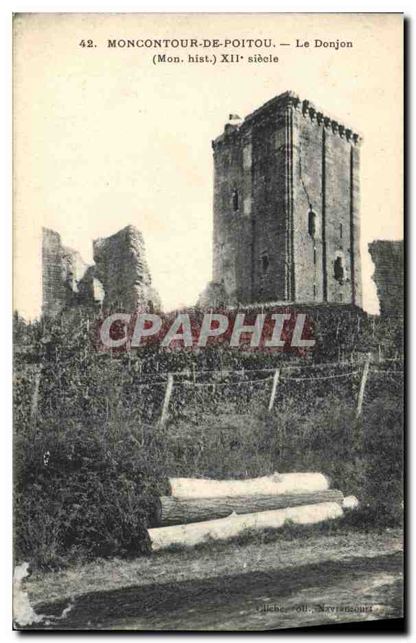 CPA Moncontour de Poitou Le donhon 
