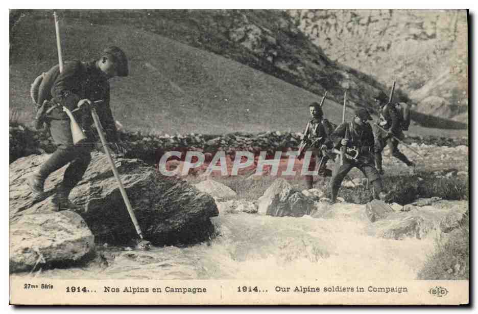 Nos Alpins en Campagne — 27ème Série — Éditeur B.D.P.