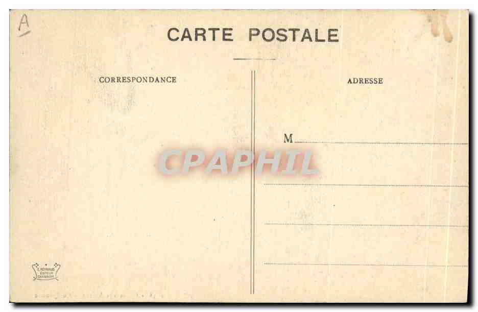 Chasseurs Alpins - Au Bivouac — 2836 — Éditeur : Adrane Éditeur — Verso