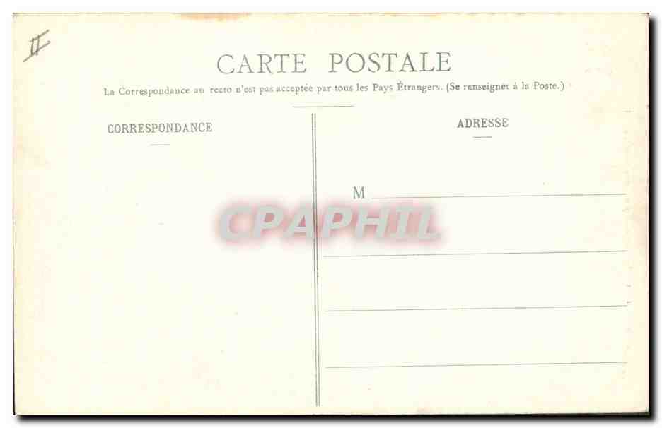 CPA Militaria Chasseurs alpins gravissant un col — Verso