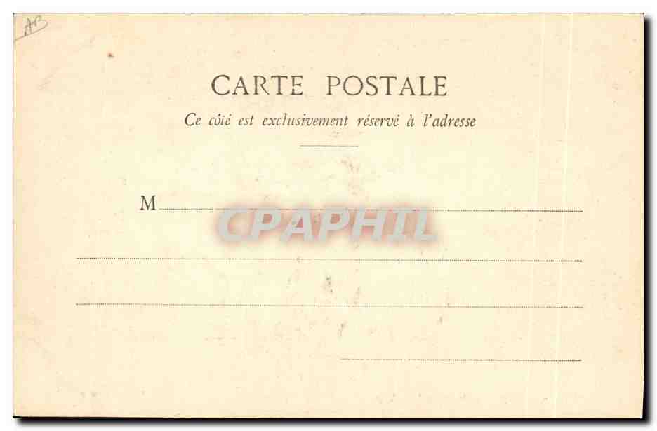 CPA Militaria Chasseurs alpins Campement dans les Alpes — Rückseite