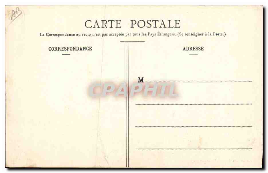Le Cuirassé anglais Magnificent en rade de Brest — Fêtes Franco-Anglaises, Juillet 1905 — Collection H. Laurent, Port-Louis — Verso