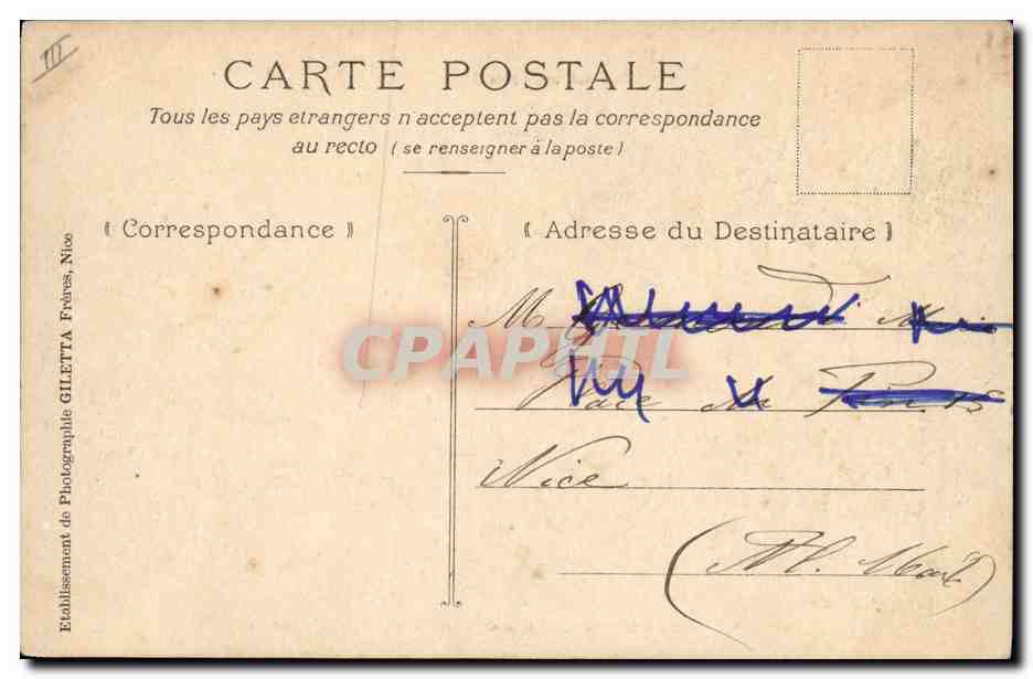 CPA Bateau La Marseillaise Croiseur cuirasse de 1ere classe — Verso