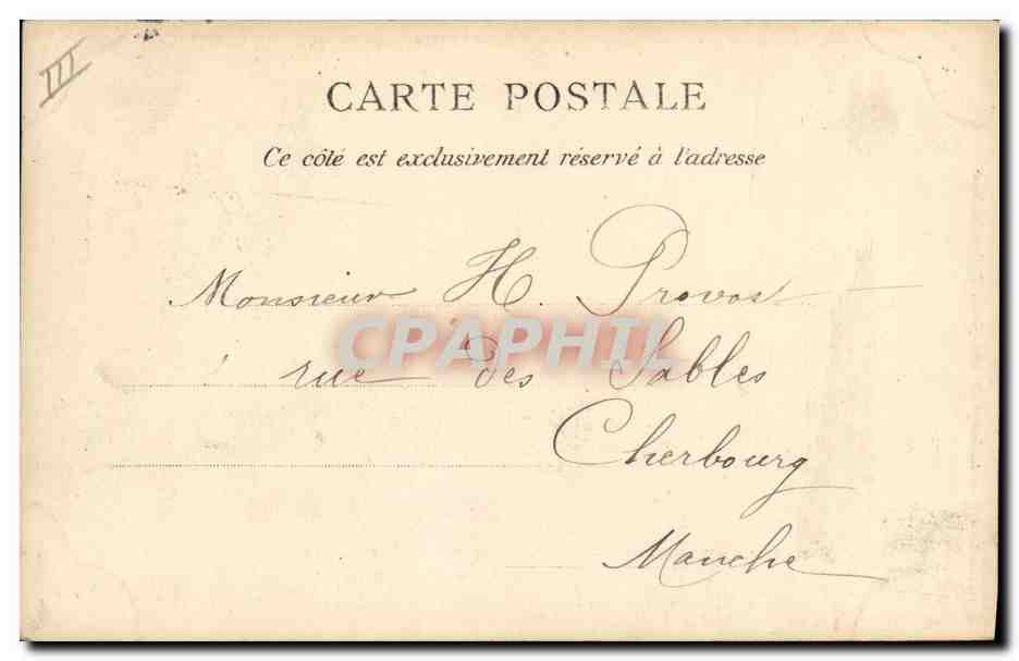 Cuirassé Magenta — École de Torpilleurs — A. Bougault, Toulon-sur-Mer, N° 737 — Verso