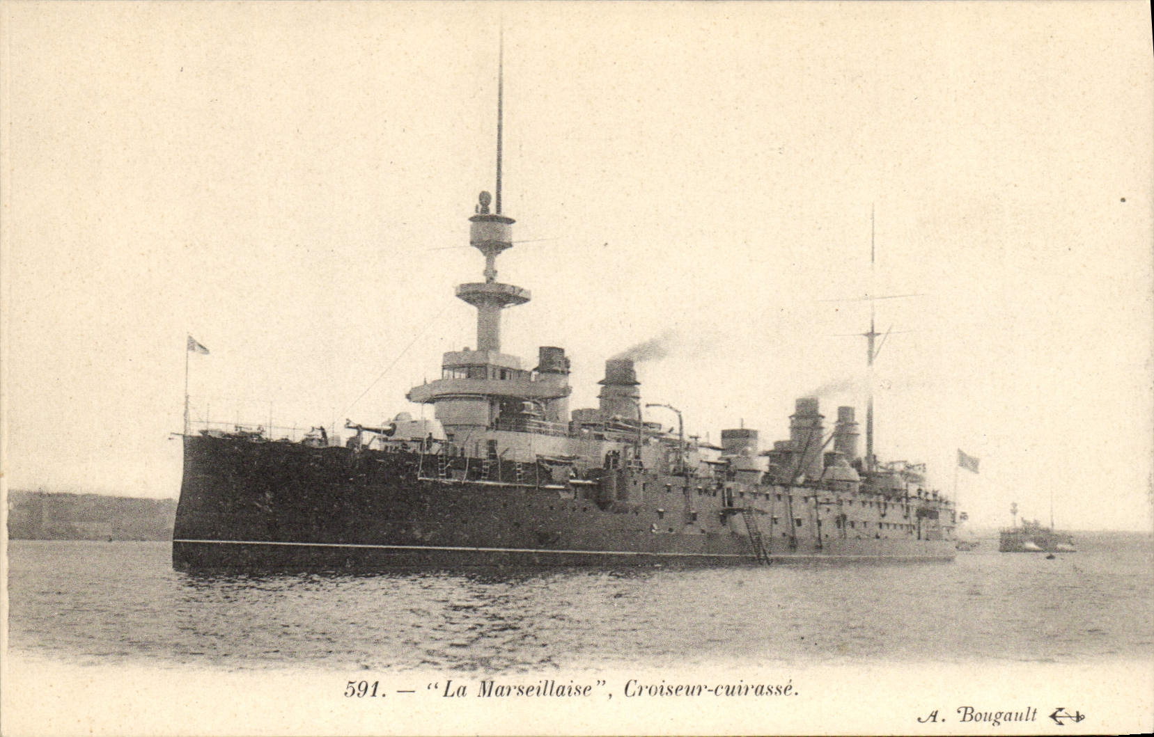 La Marseillaise — Croiseur-cuirassé — A. Bougault n°591