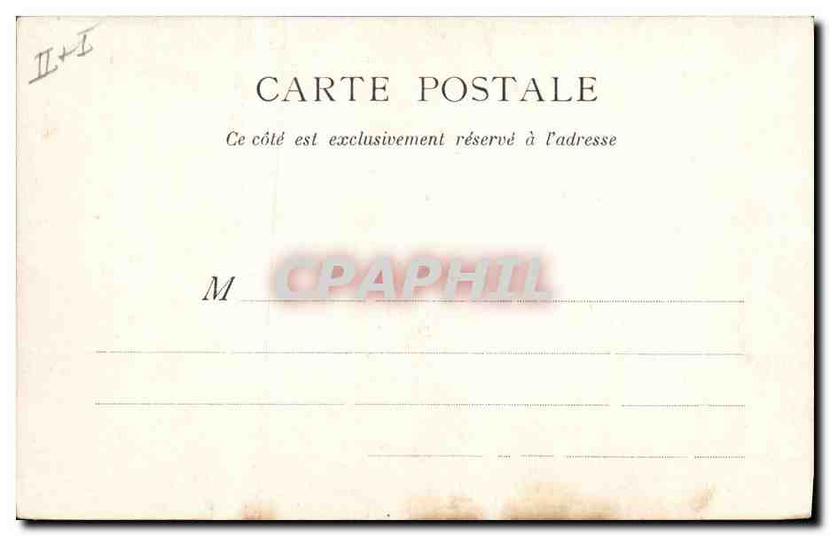 CPA Bateau Massena Cuirasse  — Verso