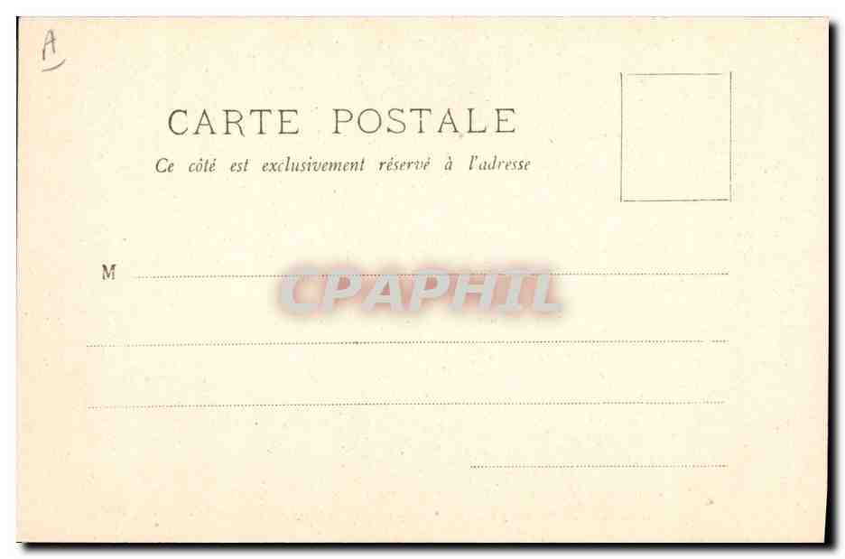 Le "Masséna" — cuirassé à tourelles, chef d'escadre du Nord, 1903 — A. Bougault, n° 498 — Verso
