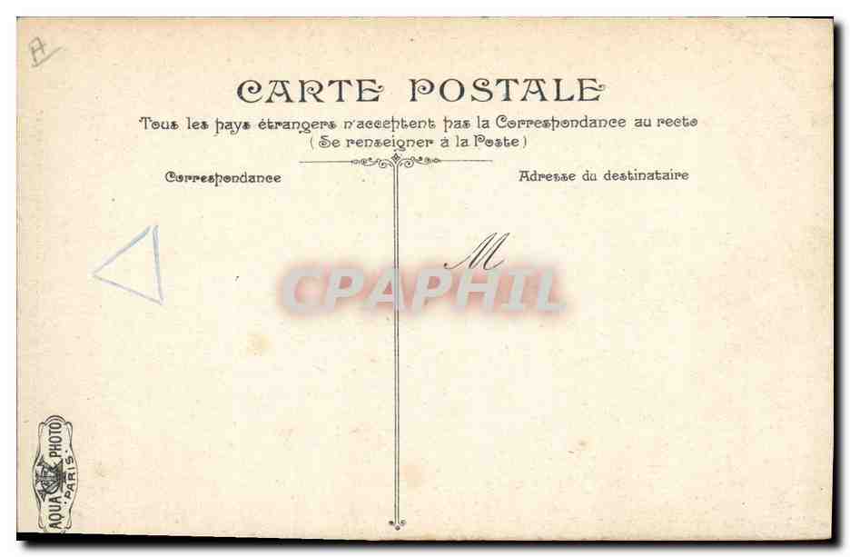 Le cuirassé Masséna — bateau de guerre français — L.V.&C. n°3154 — Verso