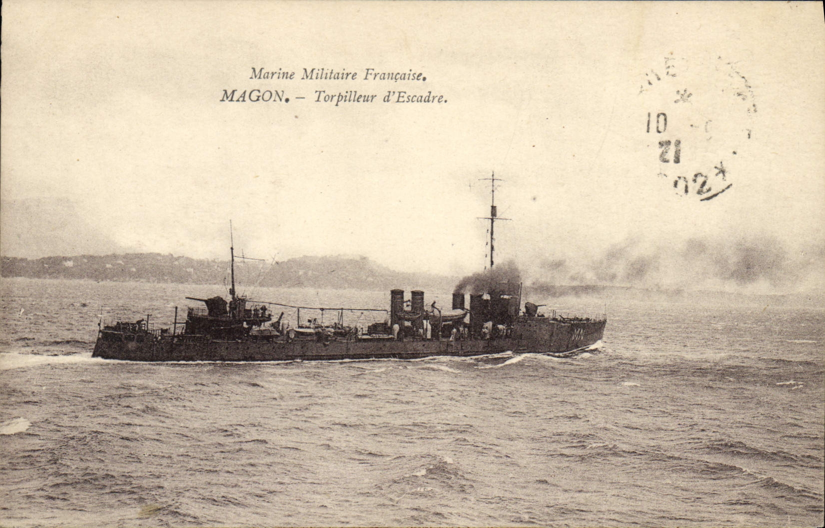 MAGON — Torpilleur d'Escadre — Marine Militaire Française