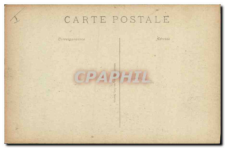 CPA Bateau Le Dreadnought Mirabeau — Verso