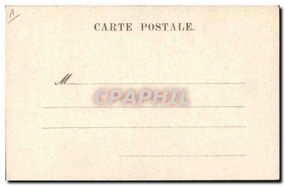 Sarah Bernhardt en costume d'Aiglon — éditeur Aiglon, n° de série non visible — Verso