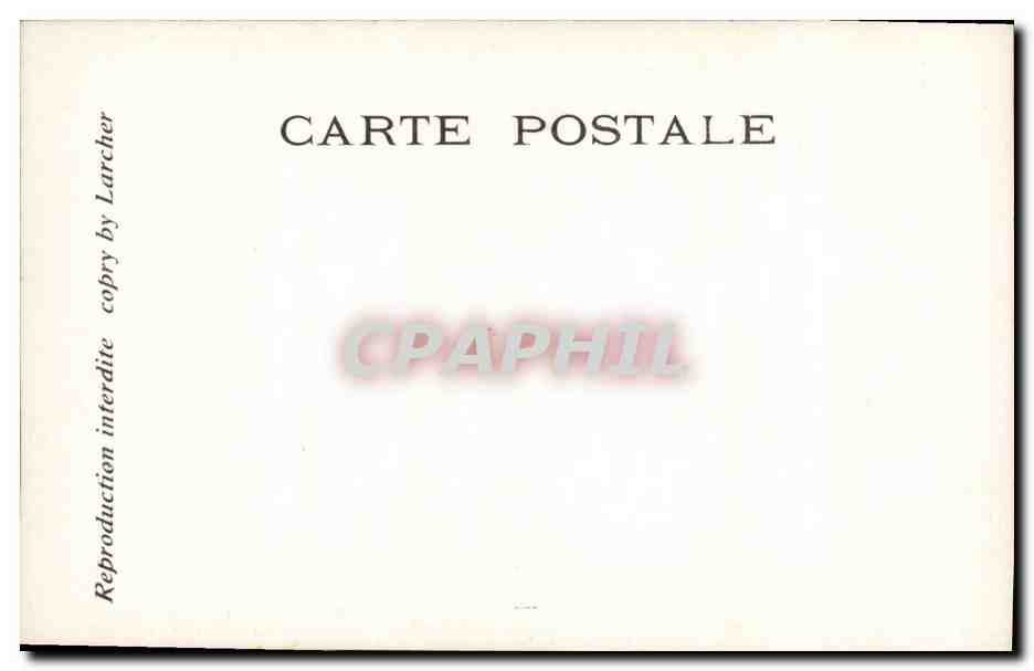 CPA Theatre National de l'Odeon Paris Antar Cehkri Ganem  — Verso