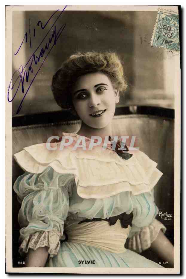 Sylvie — Portret van de zangeres — Ploubaud Paris S.I.P.