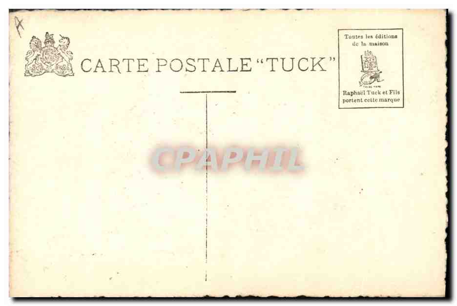 CPA Folklore Alsace Paques Mouton Poussins  — Verso
