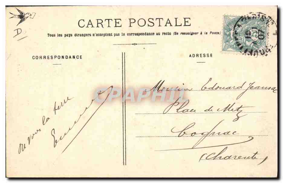 CPA Folklore Octogonenaire Picard — Verso