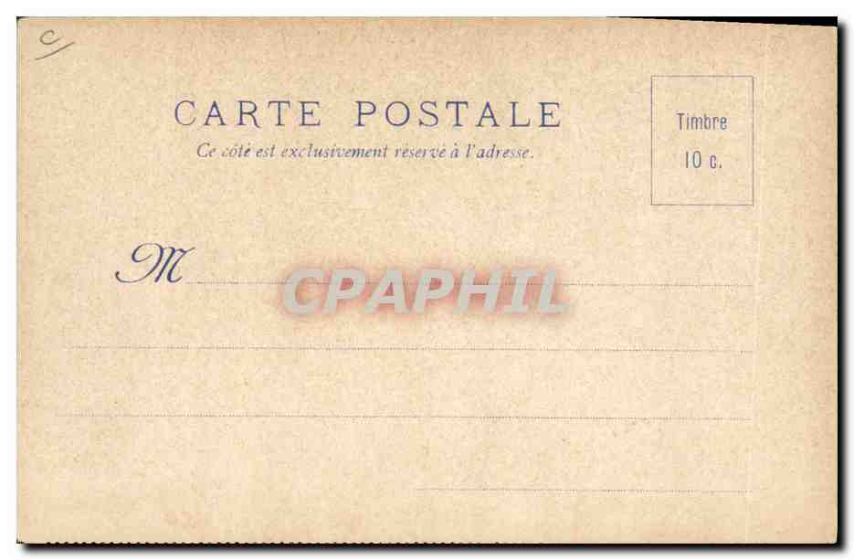 CPA Folklore Artois Cognac Otard Dupuy Femme — Verso