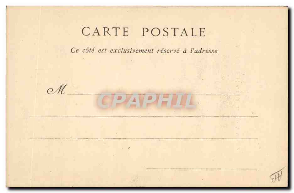 CPA Folklore Boulogne sur Mer Type de matelote — Verso