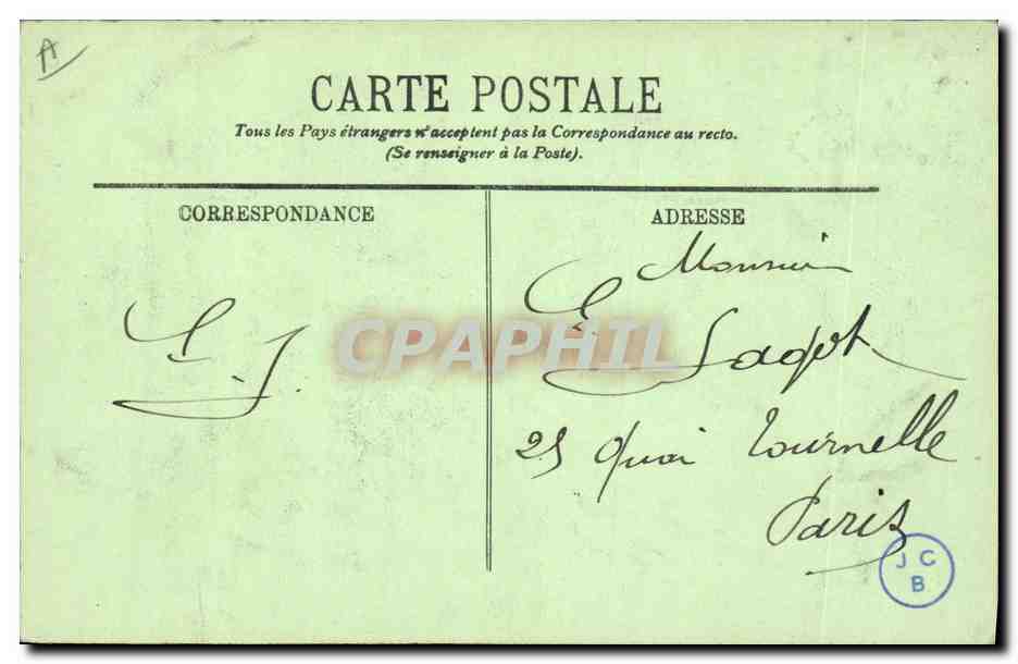 CPA Folklore Boulogne sur Mer Boulonnaise Dame de St Pierre Toilette de ville — Verso