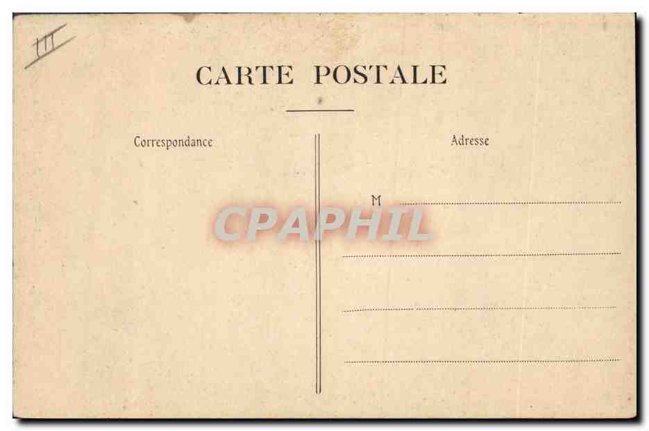 CPA Folklore Calais Type de Matelote — Verso