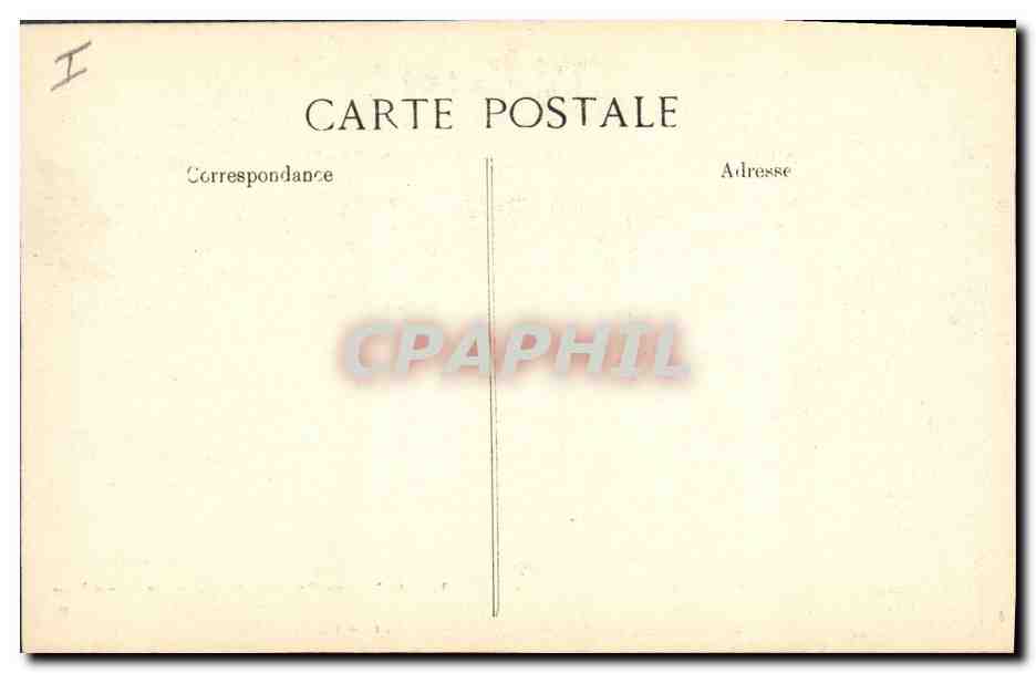 CPA Bibliotheque Cabinet de travail de l'empereur Palais de Compiegne  — Rückseite