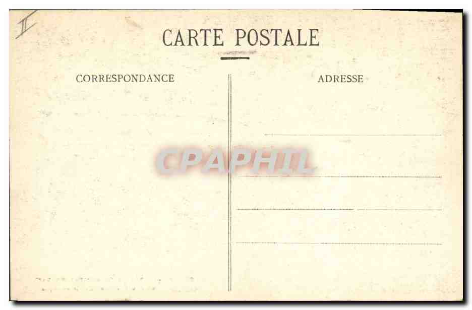 CPA Bibliotheque Palais de Fontainebleau Galerie de Diane — Rückseite