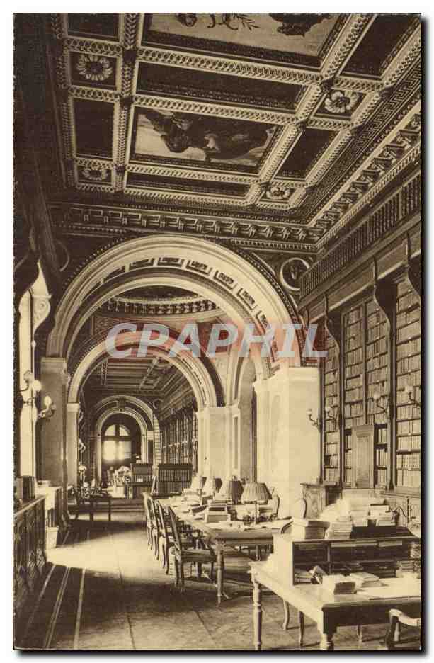 CPA Bibliotheque Palais du Senat Paris 