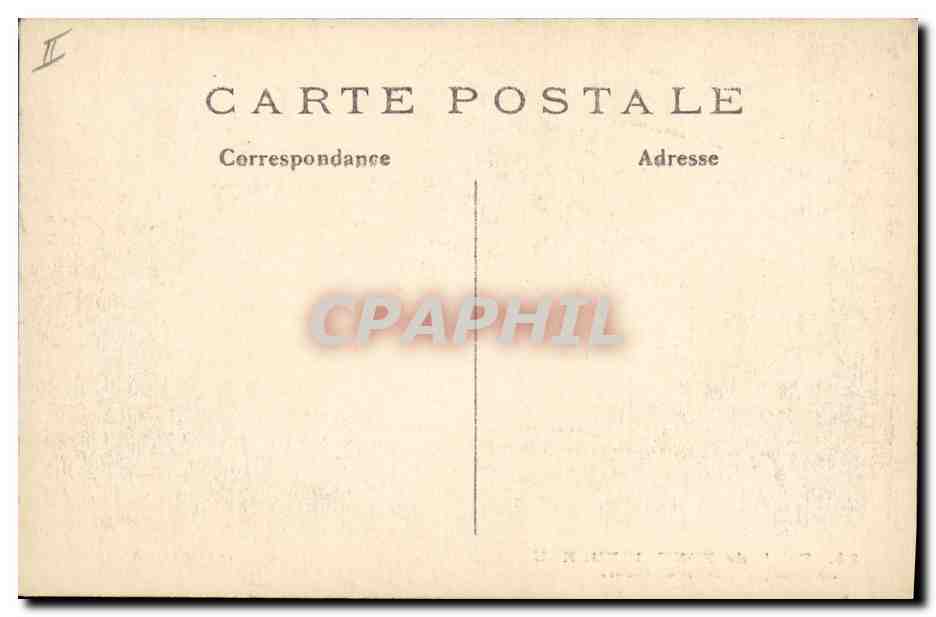 CPA Bibliotheque Palais de Fontainebleau Galerie de Diane — Rückseite