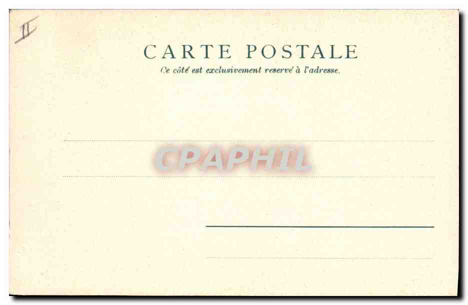 CPA Bibliotheque Liguge Vienne L'abbaye St Martin Salle centrale — Rückseite