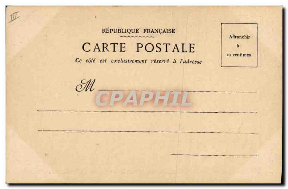 CPA Les contes de fees Le Petit Poucet Les bottes de sept lieues  — Verso