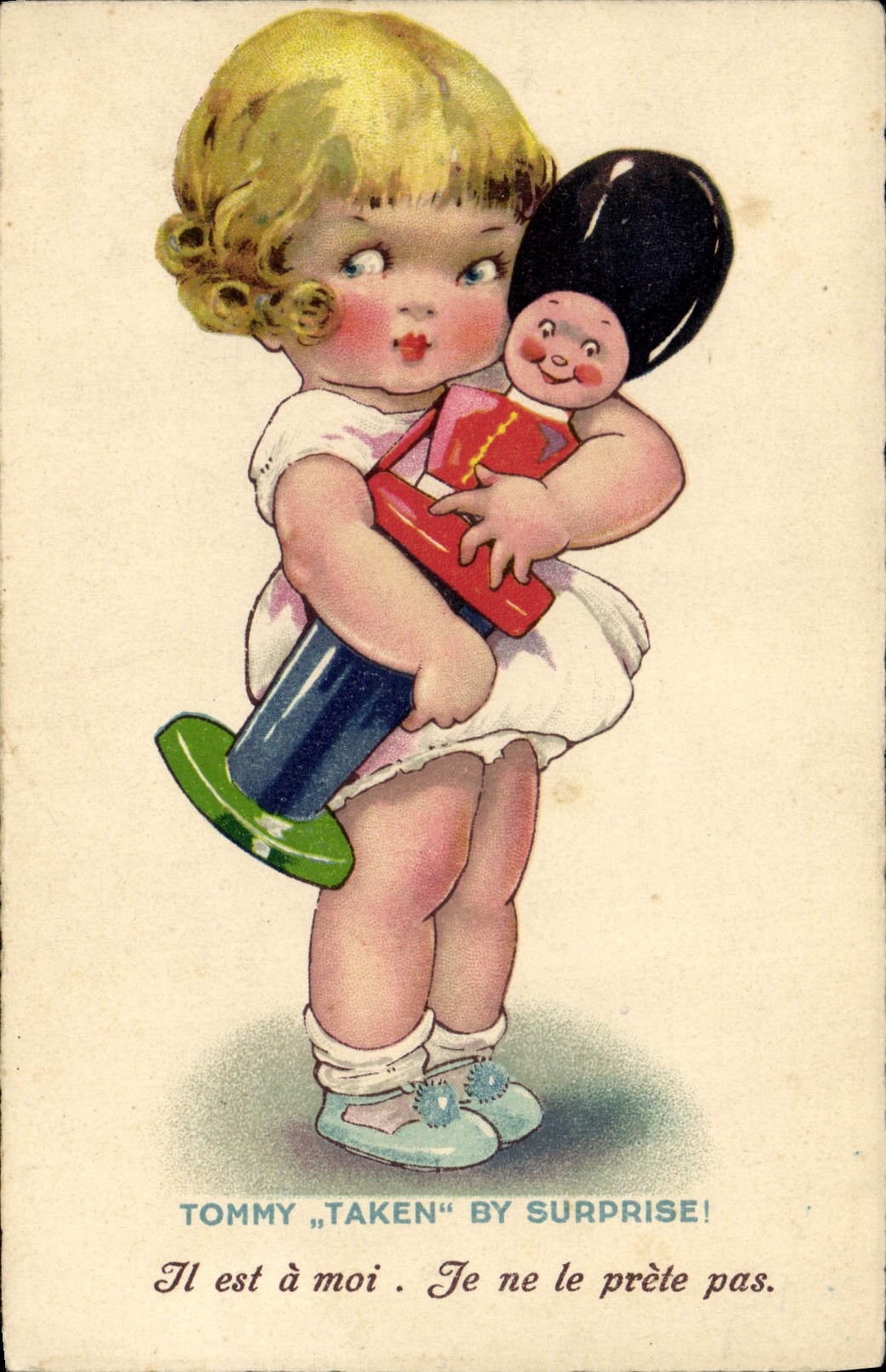 CPA Fantaisie Illustrateur Enfant Tommy 