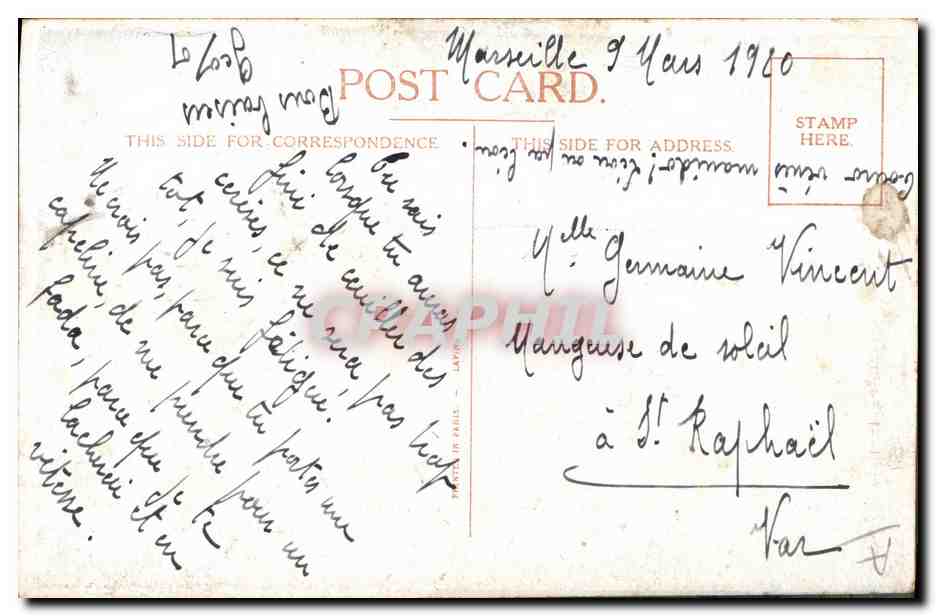 CPA Fantaisie Illustrateur Right Donald Mc Gill  — Verso